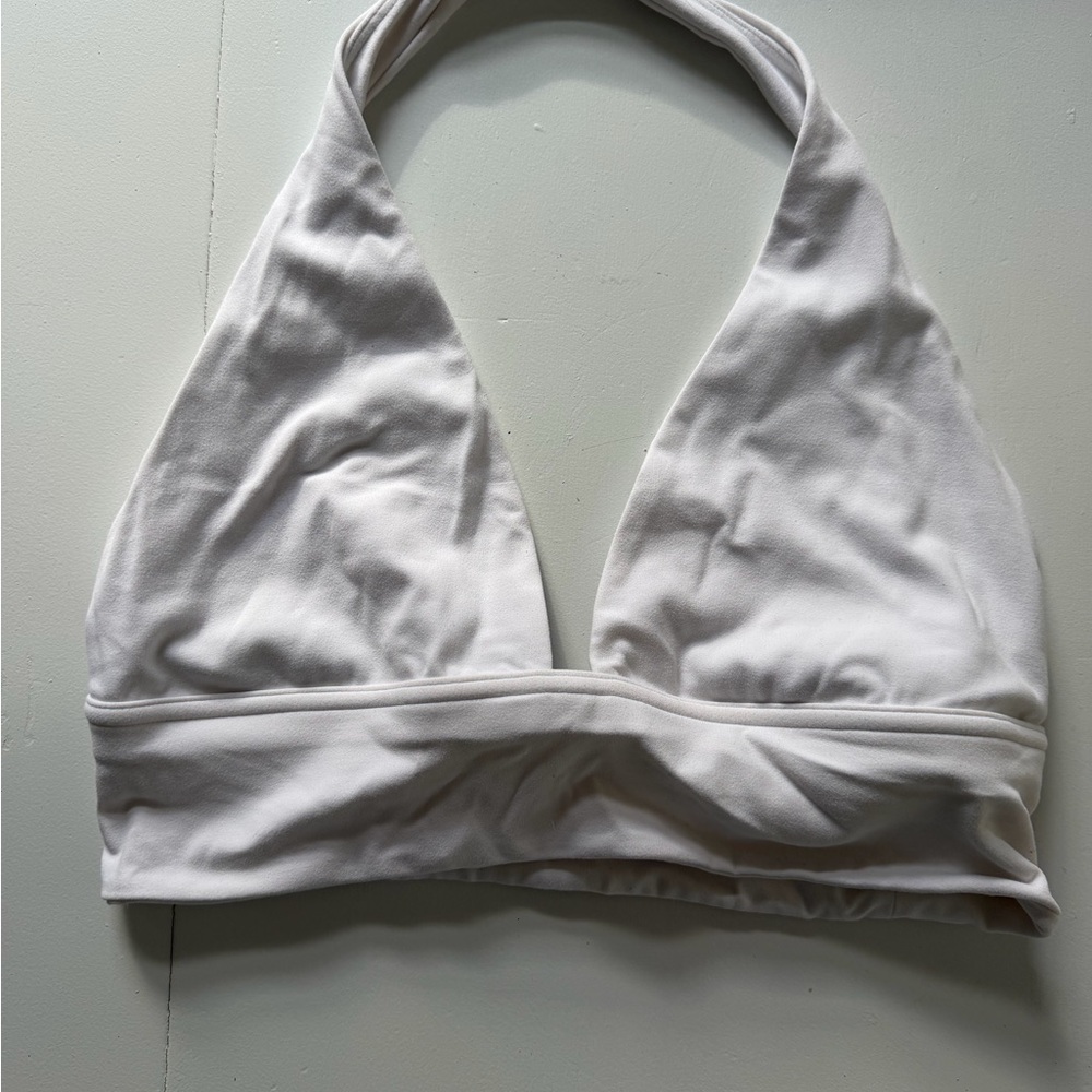 lululemon athletica White Halter Bralette